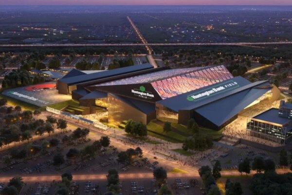 Turner (ACS) Impulsa la Construcción del Primer Estadio Cubierto en Ohio: ¡Bienvenido Huntington Bank Field!