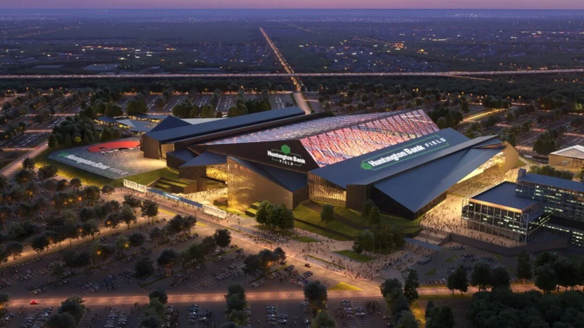 Turner (ACS) Impulsa la Construcción del Primer Estadio Cubierto en Ohio: ¡Bienvenido Huntington Bank Field!