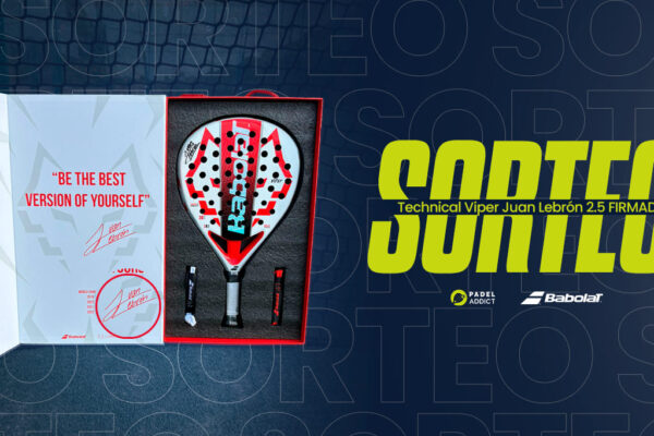 ¡Gana una Babolat Technical Viper Juan Lebrón 2.5 firmada en nuestro sorteo!