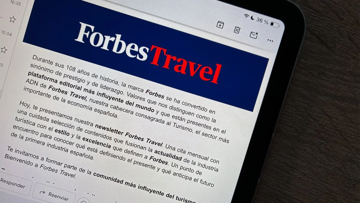 Únete a la Comunidad de Turismo Más Influyente: Suscríbete a la Newsletter de Forbes Travel