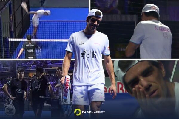 Lebrón en el centro de la controversia: enfrentamiento con el árbitro en el Milano Premier Padel P1