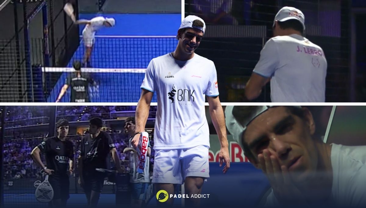 Lebrón en el centro de la controversia: enfrentamiento con el árbitro en el Milano Premier Padel P1