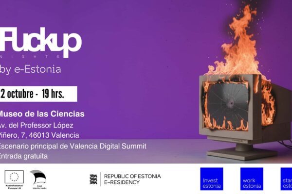 e-Estonia presenta Fuckup Nights en el Valencia Digital Summit 2025