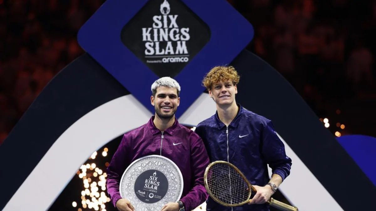 Jannik Sinner se lleva un histórico premio de 6 millones de dólares en el Six Kings Slam