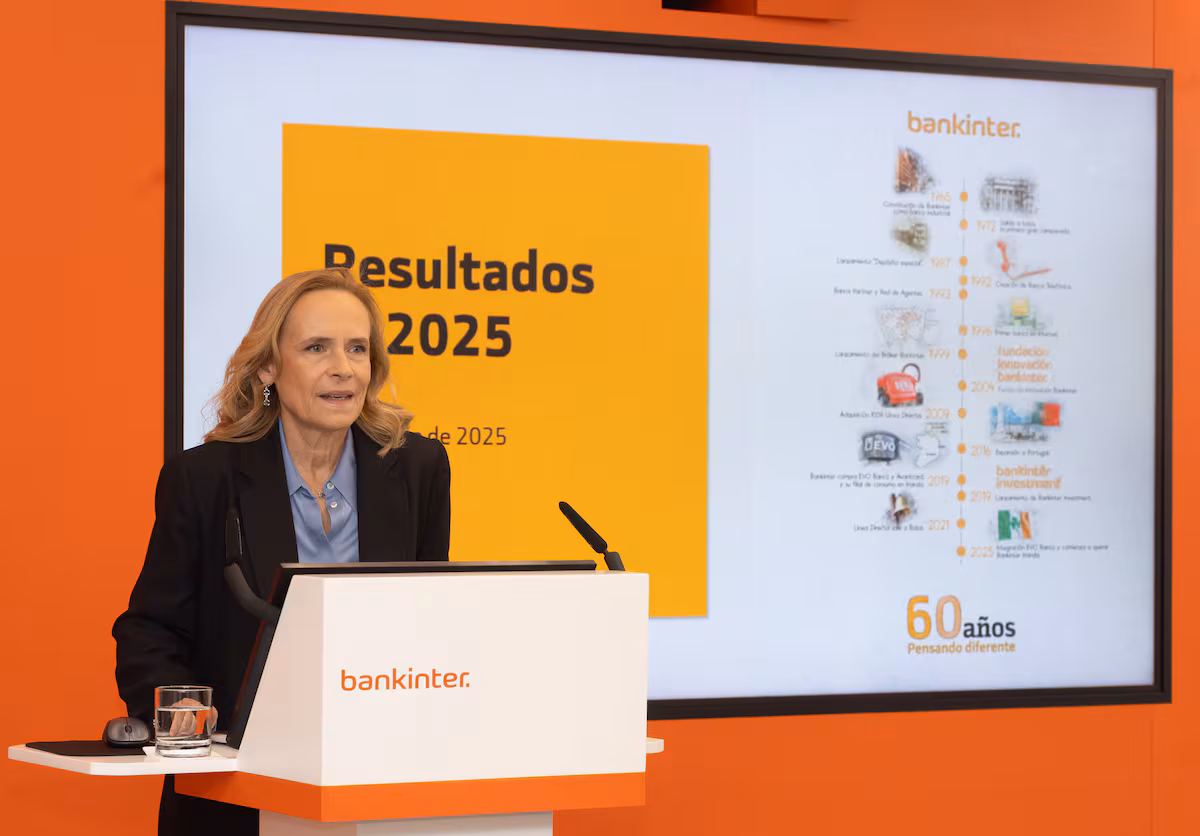 Bankinter sufre un descenso del 5% en Bolsa ante señales de desaceleración en crédito y márgenes de clientes