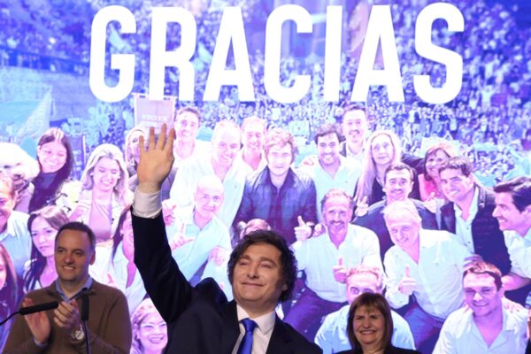 La Bolsa argentina se eleva tras el triunfo de Milei en las elecciones