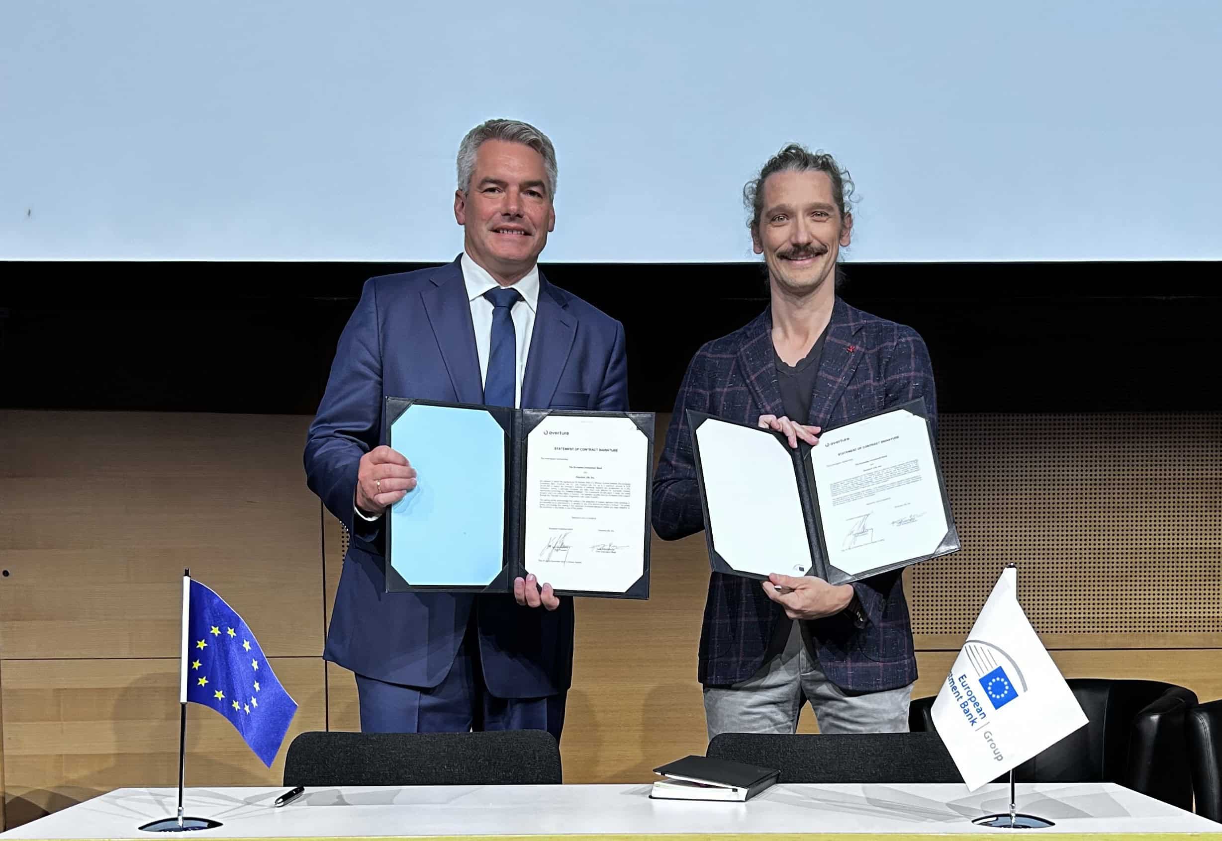 BEI otorga un préstamo de 20 millones de euros a Overture Life para impulsar su crecimiento