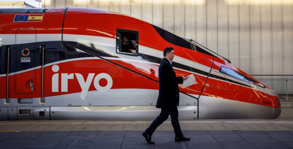 Protesta laboral: Iryo se prepara para siete días de huelga durante el puente de diciembre