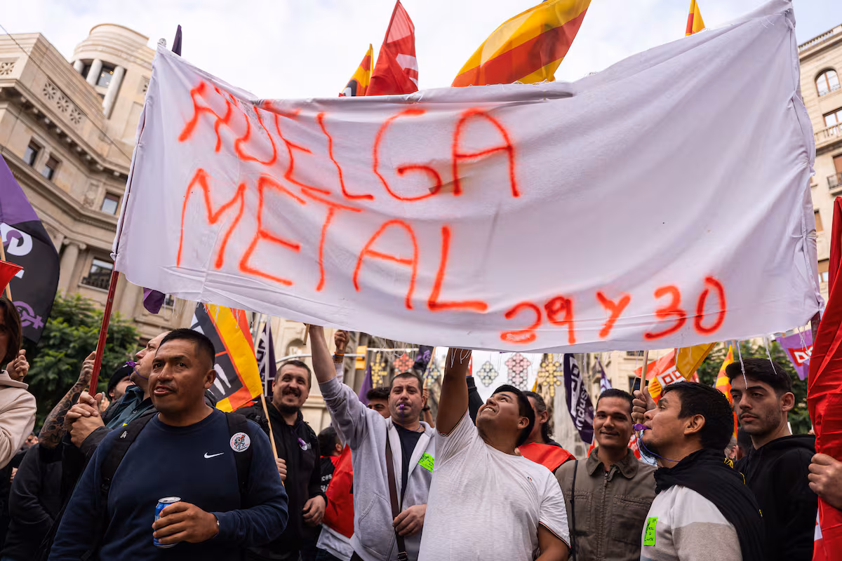 Sindicatos y Empresa Alcanzan Preacuerdo para Cancelar Huelgas del Sector Metal en Barcelona