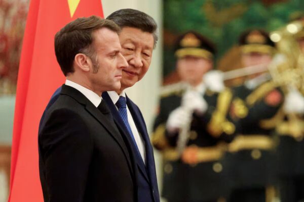 Macron advierte a Xi en China sobre el peligro de desintegración del orden global