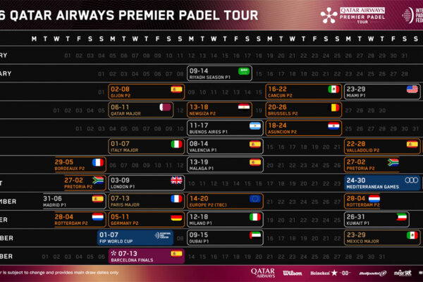 Dieciséis Países Acogen 26 Torneos Internacionales
