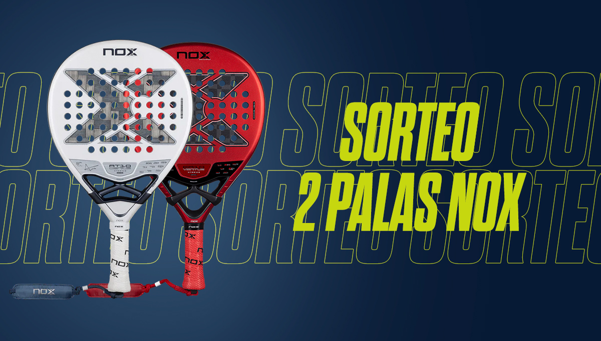 ¡Gana una de dos palas NOX en nuestro emocionante sorteo!