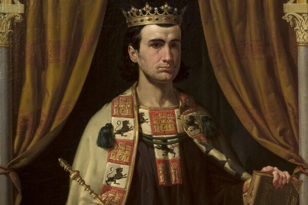 Alfonso X y su influencia en la creación del primer libro historiográfico de España.