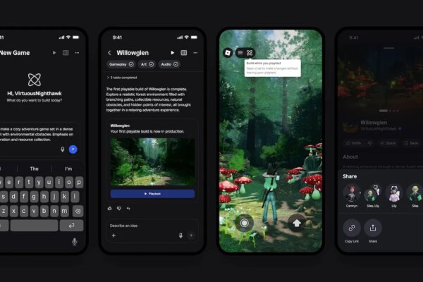 Roblox presenta una nueva función de creación de juegos impulsada por inteligencia artificial en su aplicación móvil