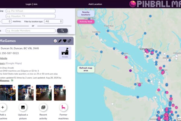 Descubre la nueva herramienta que lleva Google Maps al mundo del pinball.