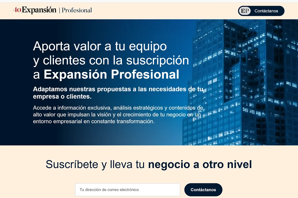 Eleva tu negocio al siguiente nivel con EXPANSIÓN Profesional, la herramienta clave para emprendedores.