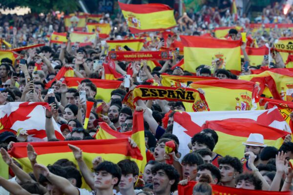 La selección española celebra su victoria mundialista en Madrid con autoridades y aficionados esta semana