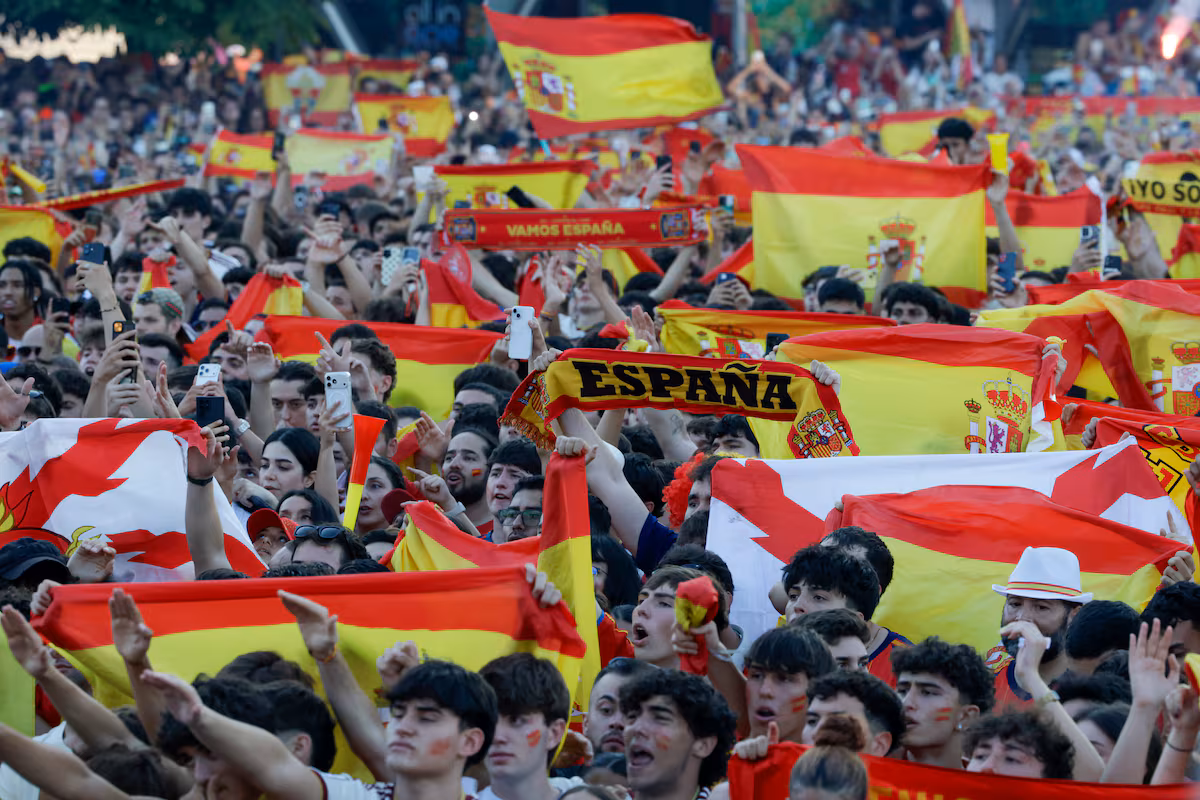 La selección española celebra su victoria mundialista en Madrid con autoridades y aficionados esta semana