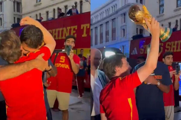 Rodri sorprende a Martínez-Almeida con un ingenioso comentario en pleno evento