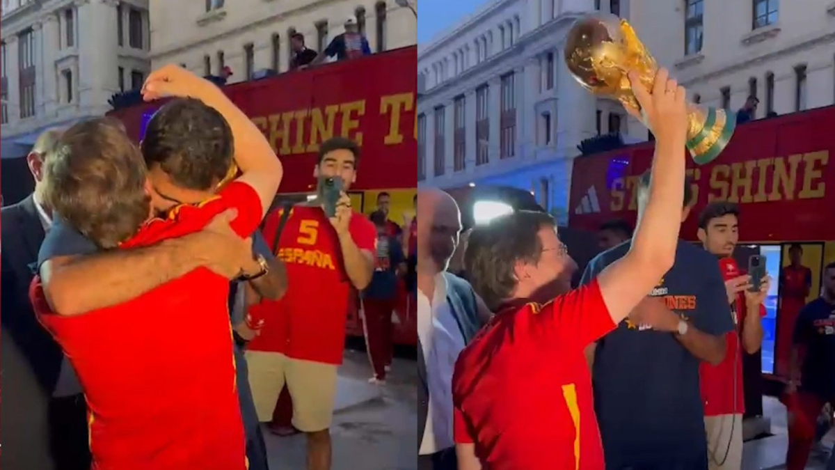 Rodri sorprende a Martínez-Almeida con un ingenioso comentario en pleno evento