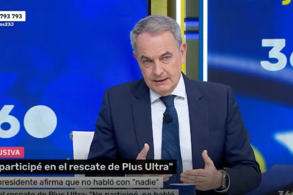 Zapatero se pronuncia sobre su imputación en el 'caso Plus Ultra': “No tuve contacto con la SEPI ni con el Gobierno”