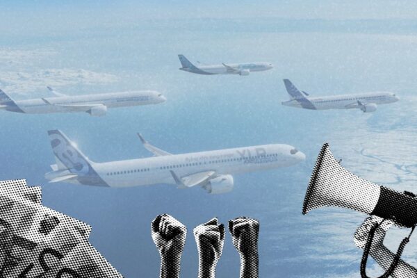 Airbus refuerza su presencia en el mercado con millonarios pedidos de Flynas y la llegada de BermudAir en medio de una huelga