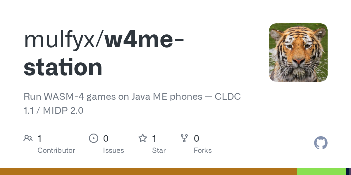 Lanza Mulfyx: Ejecuta juegos WASM-4 en teléfonos Java ME con CLDC 1.1 y MIDP 2.0