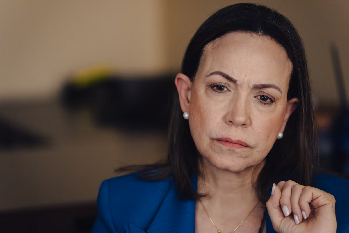 María Corina Machado confirma su ausencia en diálogos entre oposición y chavismo respaldados por EE.UU.