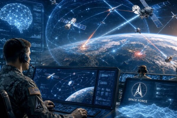 Estados Unidos invierte 69 millones en inteligencia artificial para entrenar su Fuerza Espacial en simulaciones de combate orbital