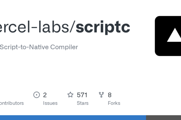 Vercel Labs lanza ScriptC: Compilador de TypeScript a Código Nativo en GitHub