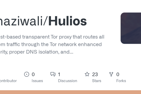 Proxy Tor transparente basado en Rust: mejora la seguridad y compatibilidad en Linux con enrutamiento de tráfico completo