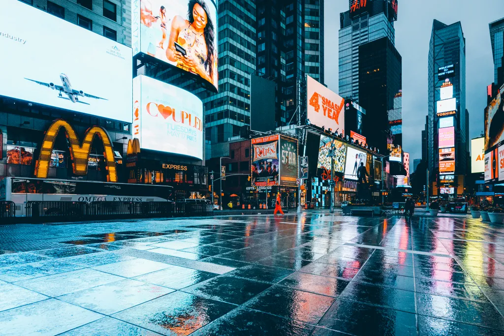 Las razones detrás de la ineficacia de mi publicidad en Times Square para aumentar las ventas.