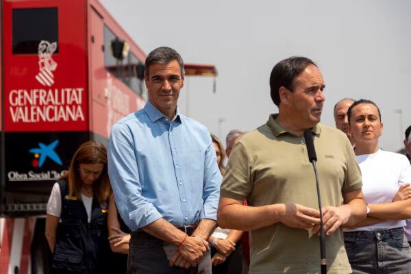 Sánchez y Pérez Llorca enfrentan críticas por su postura ante el cambio climático en la Comunidad Valenciana