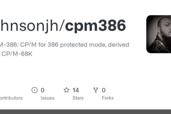 CP/M-386: Sistema Operativo Optimizado para Modo Protegido 386 en GitHub
