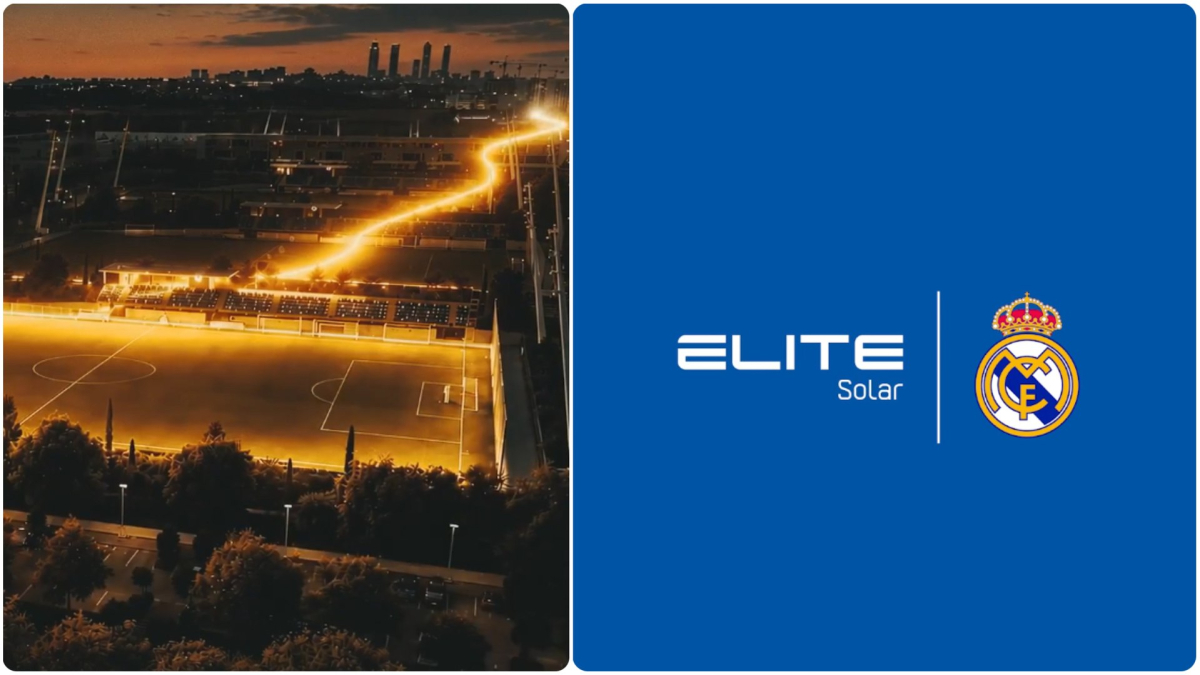 El Real Madrid firma un acuerdo de patrocinio global con Elite SOLAR