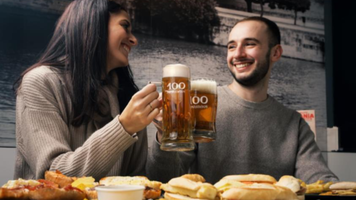 100 Montaditos se une a Cruzcampo y Social Food para promover la importancia de la experiencia gastronómica compartida