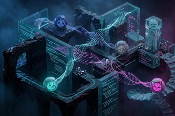 Cuatro agentes de inteligencia artificial superan a Claude Opus 4.8 en tareas de programación empresarial mediante coordinación en tiempo real.