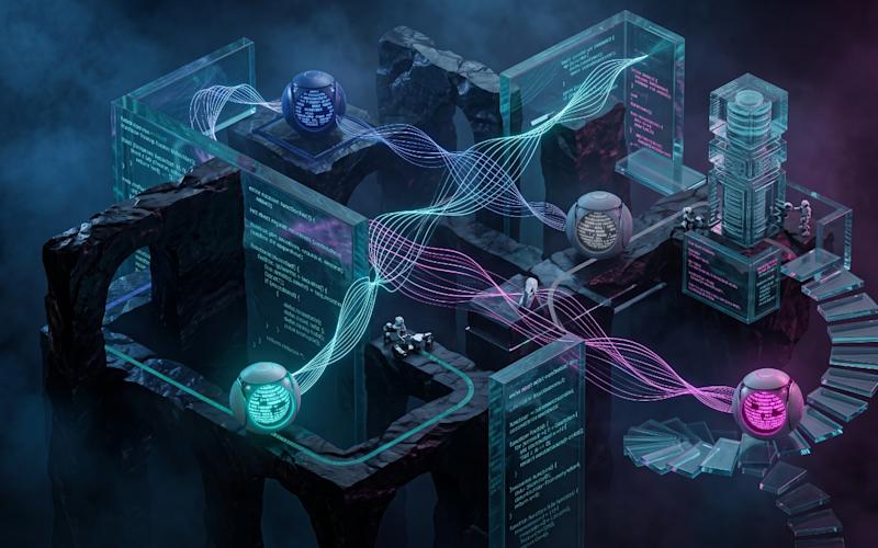 Cuatro agentes de inteligencia artificial superan a Claude Opus 4.8 en tareas de programación empresarial mediante coordinación en tiempo real.