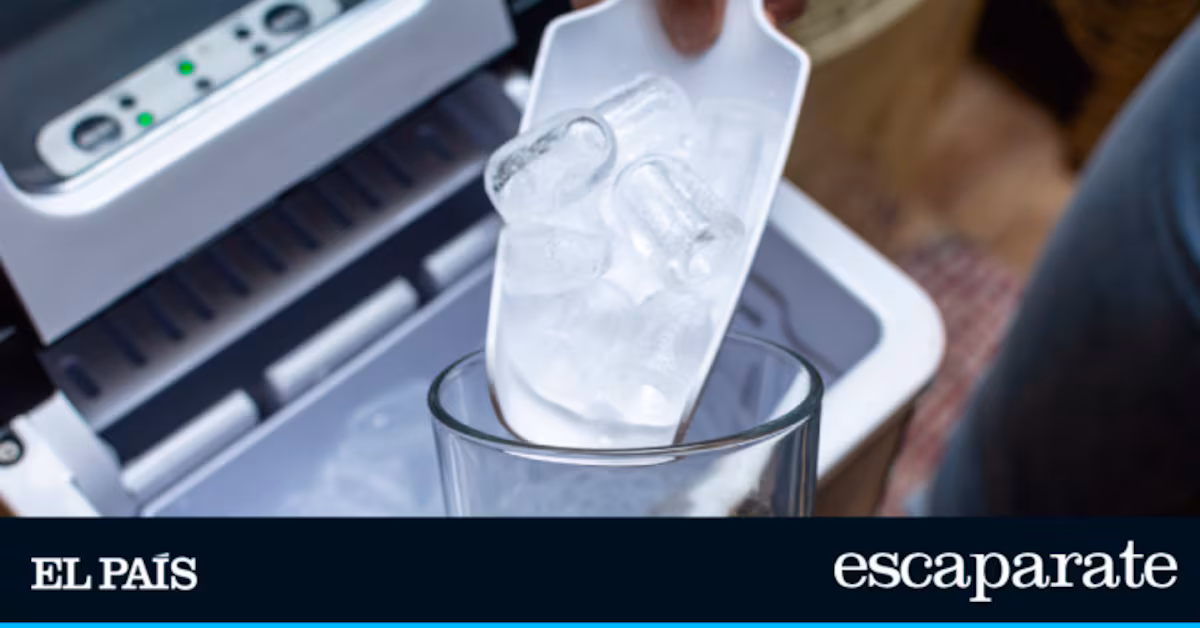 Obtén hielo en solo 6 minutos con esta innovadora máquina: la solución perfecta para tu hogar.