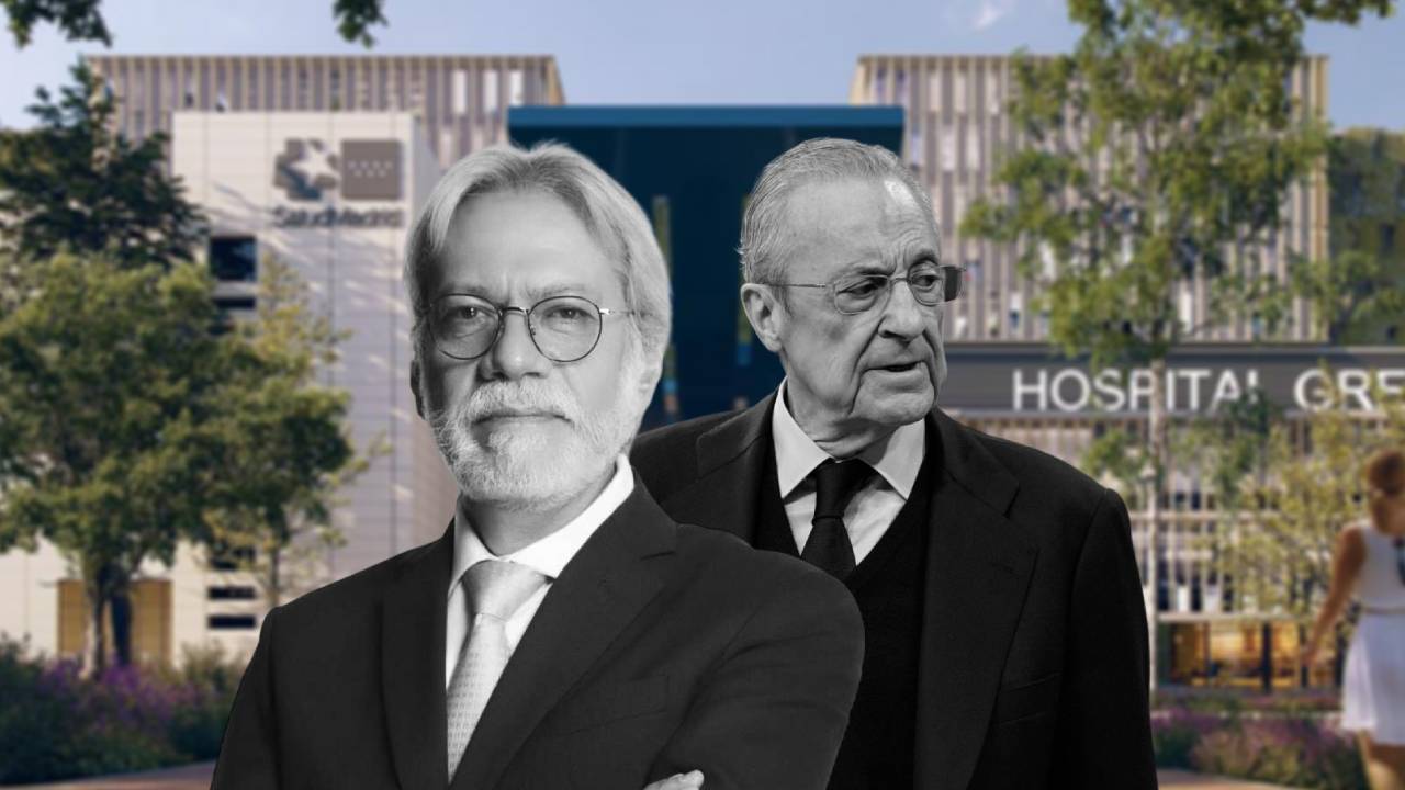 Florentino Pérez y los Amodio se adjudican la construcción del nuevo Hospital Gregorio Marañón por 50 millones, superando a FCC.