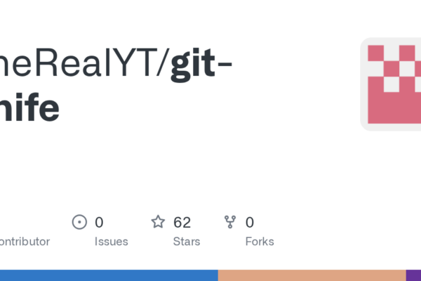 Descubre git-knife: La innovadora herramienta de TheRealYT en GitHub para optimizar tus proyectos.