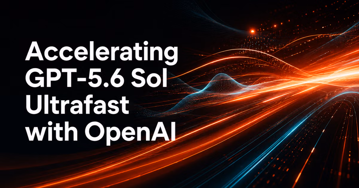 OpenAI presenta una nueva versión ultrarrápida de GPT-5.6 para acelerar el desarrollo tecnológico