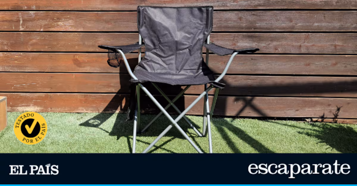 Esta silla de camping superó mis expectativas y se volvió la mejor inversión del verano