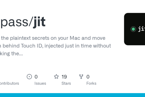 Descubre Jitpass: Protege tus secretos en Mac con Touch ID de forma gratuita y sin complicaciones.