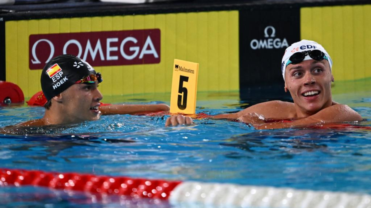 Luca Hoek se posiciona cuarto en los 100 metros con un brillante ritmo cercano al récord mundial