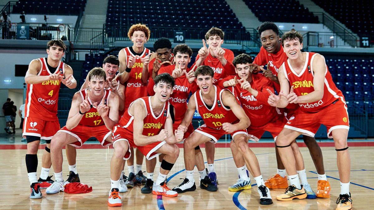 La selección infantil de España competirá por el podio en el Eurobasket 2023