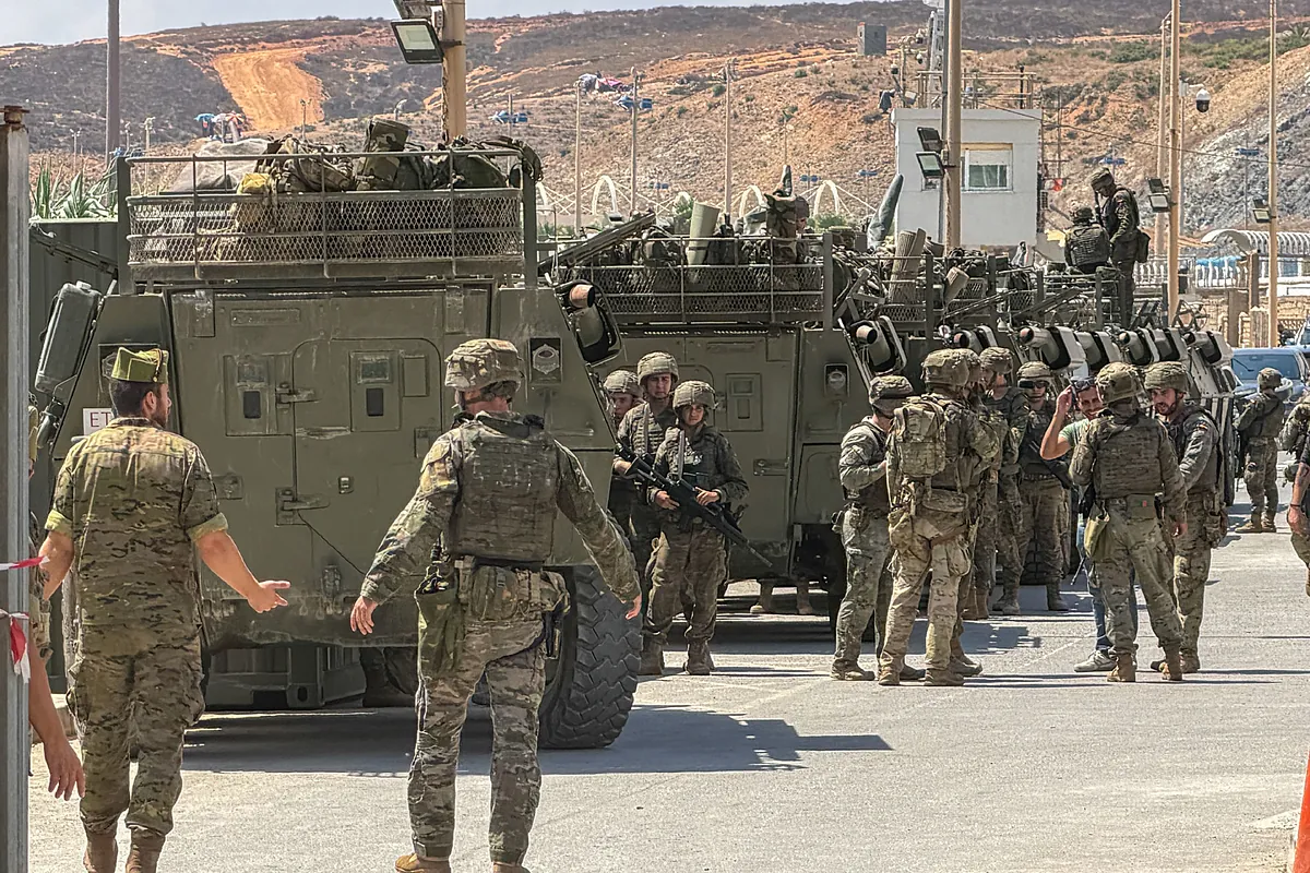 Las fronteras de Ceuta y Melilla vuelven a la normalidad tras el refuerzo de seguridad de Marruecos