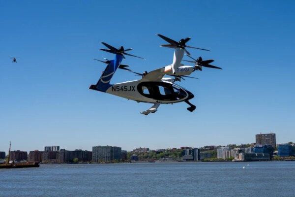 El futuro de los taxis aéreos eléctricos: cambios en su trayectoria de vuelo