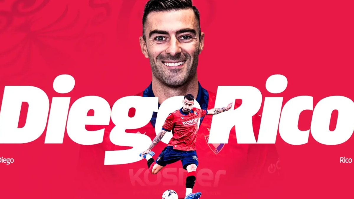 Diego Rico se une a las filas de Osasuna en un nuevo capítulo futbolístico