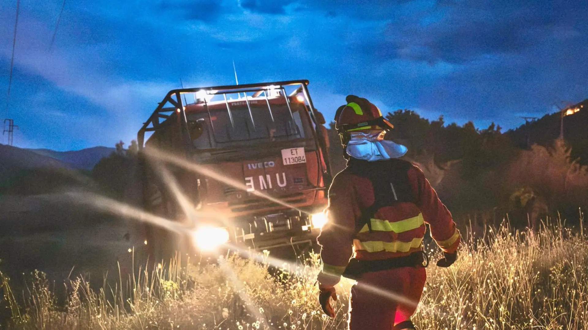 Fallece un miembro de la UME en accidente mientras combate un incendio en Huesca